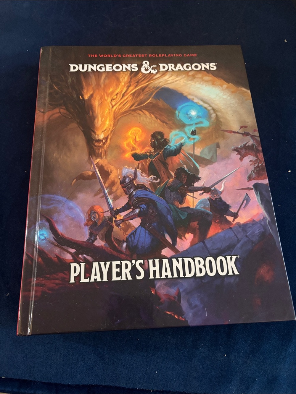 Dungeons & Dragons Player's Handbook - Black & Multicolor Cover